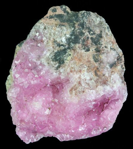 Cobaltoan Calcite Crystals on Matrix - Congo #63920